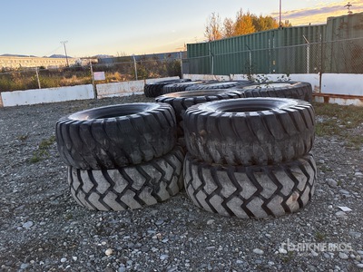 Quantity of (6) 23.5x25 を見 Tires