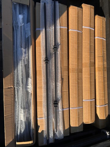 Qty (300) 1/2 In x 44 In Iron Stair Balusters