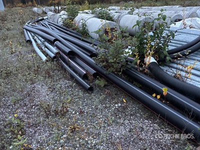 Quantity of 4 in & 6 in LDPE Pipe