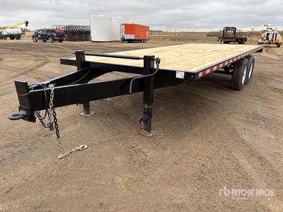 2024 Ubilt 20 ft T/A Equipment Trailer