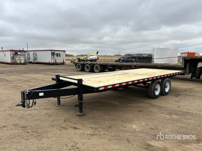 2024 Ubilt 20 ft T/A Flatbed Trailer