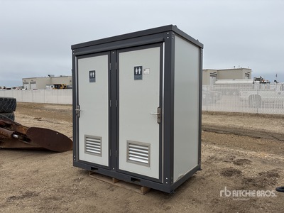 6 ft 9 in x 4 ft 3 in 2 Person Portable Toilet
