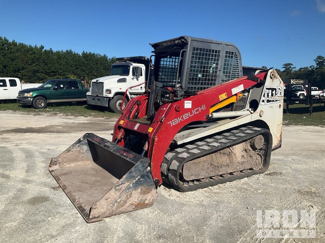 MINI CARGADOR SOBRE ORUGAS 2014 TAKEUCHI TL12