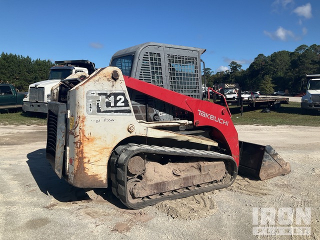 MINI CARGADOR SOBRE ORUGAS 2014 TAKEUCHI TL12