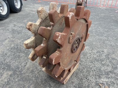 450 mm Q/C Excavator Compaction Wheel