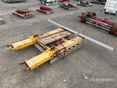 Fork Torque Curtain Lifter 2700 mm Fork Attachment