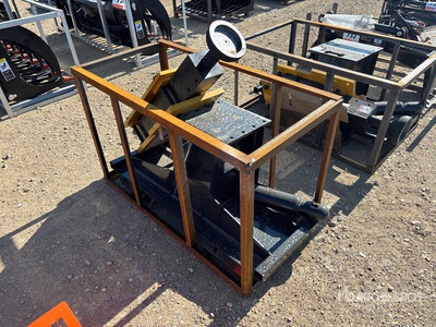 2025 AGT PD680-PZ Skid Steer Post Driver (Unused)