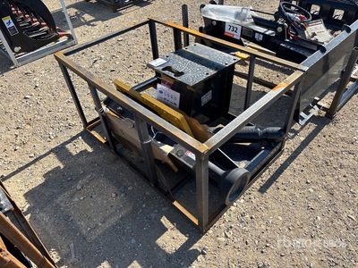 2025 AGT PD680-PZ Skid Steer Post Driver (Unused)