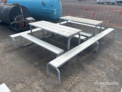 Quantity of Outdoor Benches Varios otros