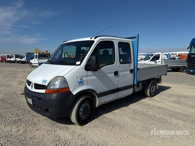 Renault 120dci Crew Cab Autocarro cassone fisso