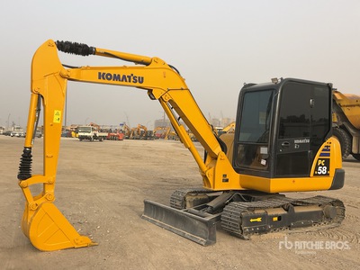 2022 Komatsu PC58-8 Minibagger