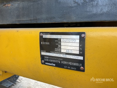 2022 Komatsu PC70-8 Mini Excavator