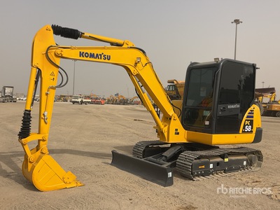 2022 Komatsu PC58-8 Minibagger