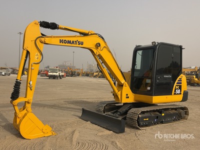 2022 Komatsu PC58-8 Minibagger