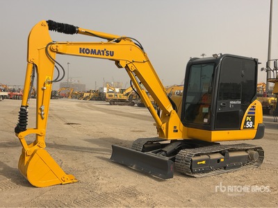 2022 Komatsu PC58-8 Minibagger