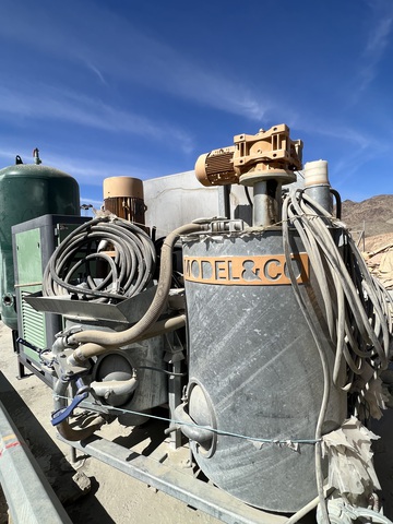 2022 Modelco GSB100 F-W Grout Pump 2022 Modelco GSB100 F-W Grout Pump