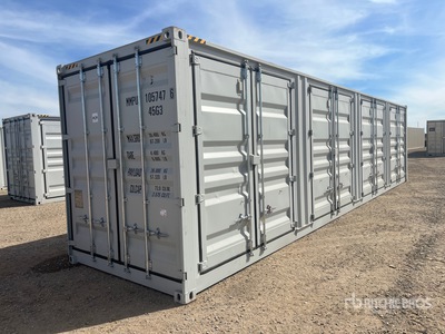 2025 40 ft High Cube Multi-Door حاويات تخزين