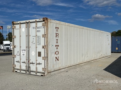 40 ft High Cube Refrigerated Storage Container (Inoperable)