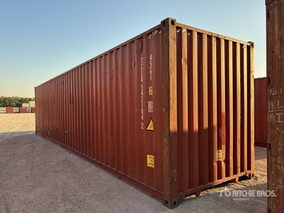40 ft High Cube حاويات تخزين