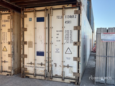 40 ft High Cube Refrigerated Kontener magazynowy (Inoperable)