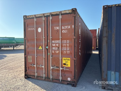 40 ft High Cube Kontener magazynowy
