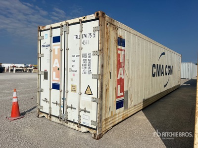 40 ft High Cube Refrigerated Kontener magazynowy