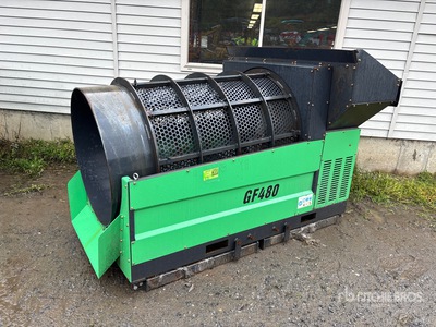 All Terrain GF480 Skid Mounted Trommel Screen
