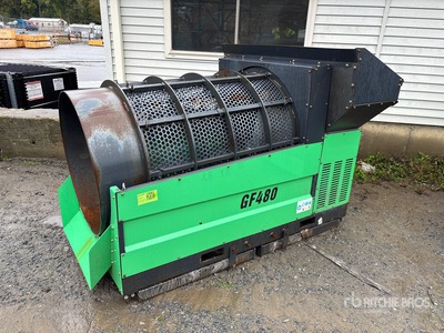 All Terrain GF480 Skid Mounted Trommel Screen