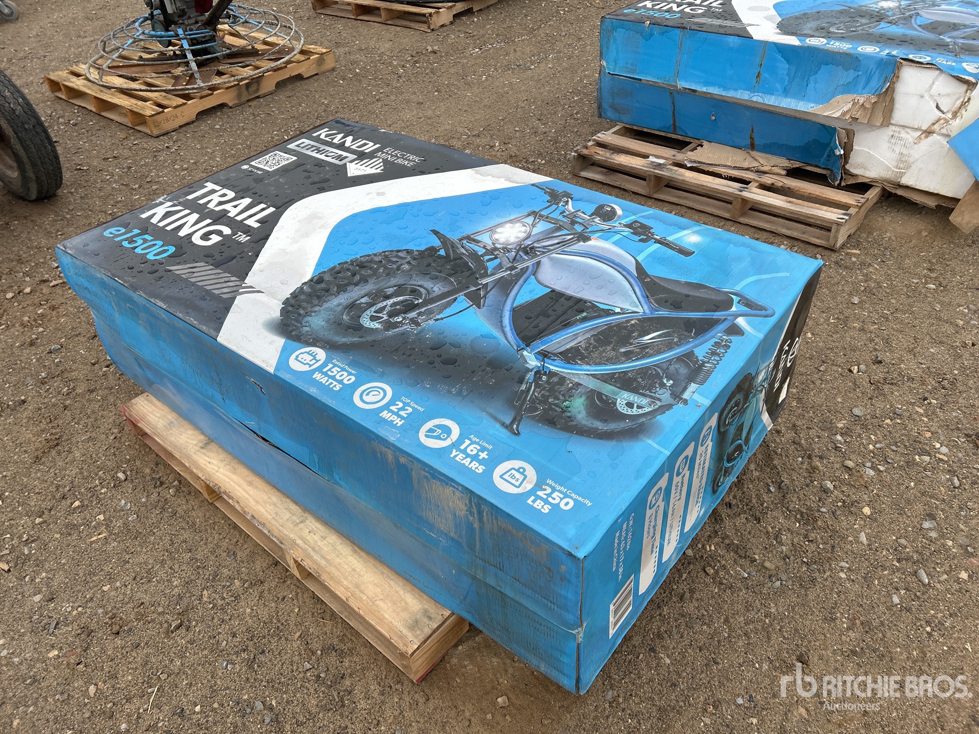 2024 Kandi Trail King e1500 Electric Dirt Sport Bike (Inoperable)