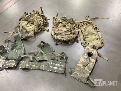 (6) Field Packs, (39) Fighting Load Carriers & Assorted Items