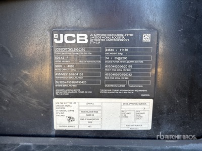 2020 JCB 509.42 Telehandler