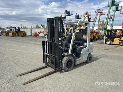 2021 Nissan MP1F2A25DV 4050 lb Pneumatic Tire Forklift
