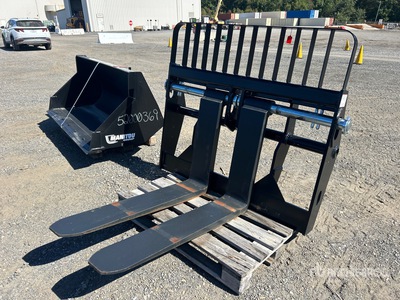 Manitou 56 in Telehandler Pallet Forks - Fits MHT790