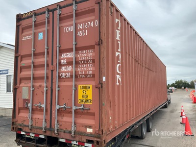 40 ft High Cube Kontener magazynowy
