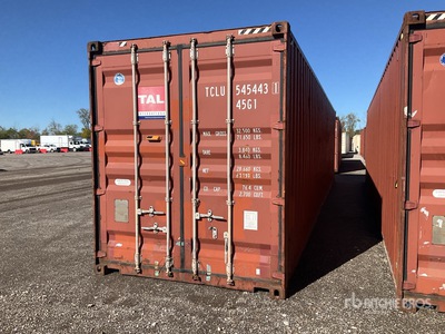 40 ft High Cube Kontener magazynowy