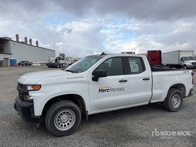 2020 Chevrolet Silverado 1500 4x4 Extended Cab Pickup