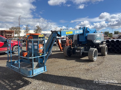 2017 Genie Z-60/37FE 4WD Diesel Articulating Boom Lift