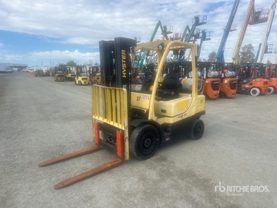2016 Hyster H50FT Pneumatic Tire 4800 lb Forklift