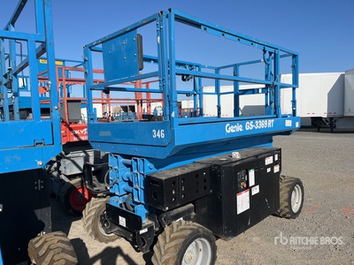 2014 Genie GS-3369RT Dual Fuel Podnośnik nożycowy