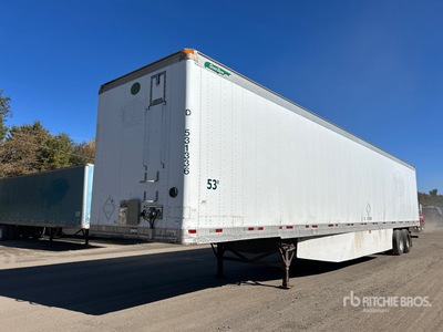 2013 Great Dane 53 ft x 102 in T/A Van Trailer