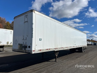 2014 Great Dane 53 ft x 102 in T/A Van Trailer
