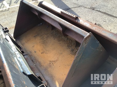 78 in Skid Steer Bucket
