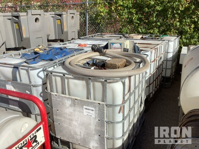 Quantity of (6) 330 gal Poly Tanks