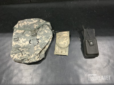 (43) M4 Two Mag Pouches, (58) Radio Pouches & Assorted Items