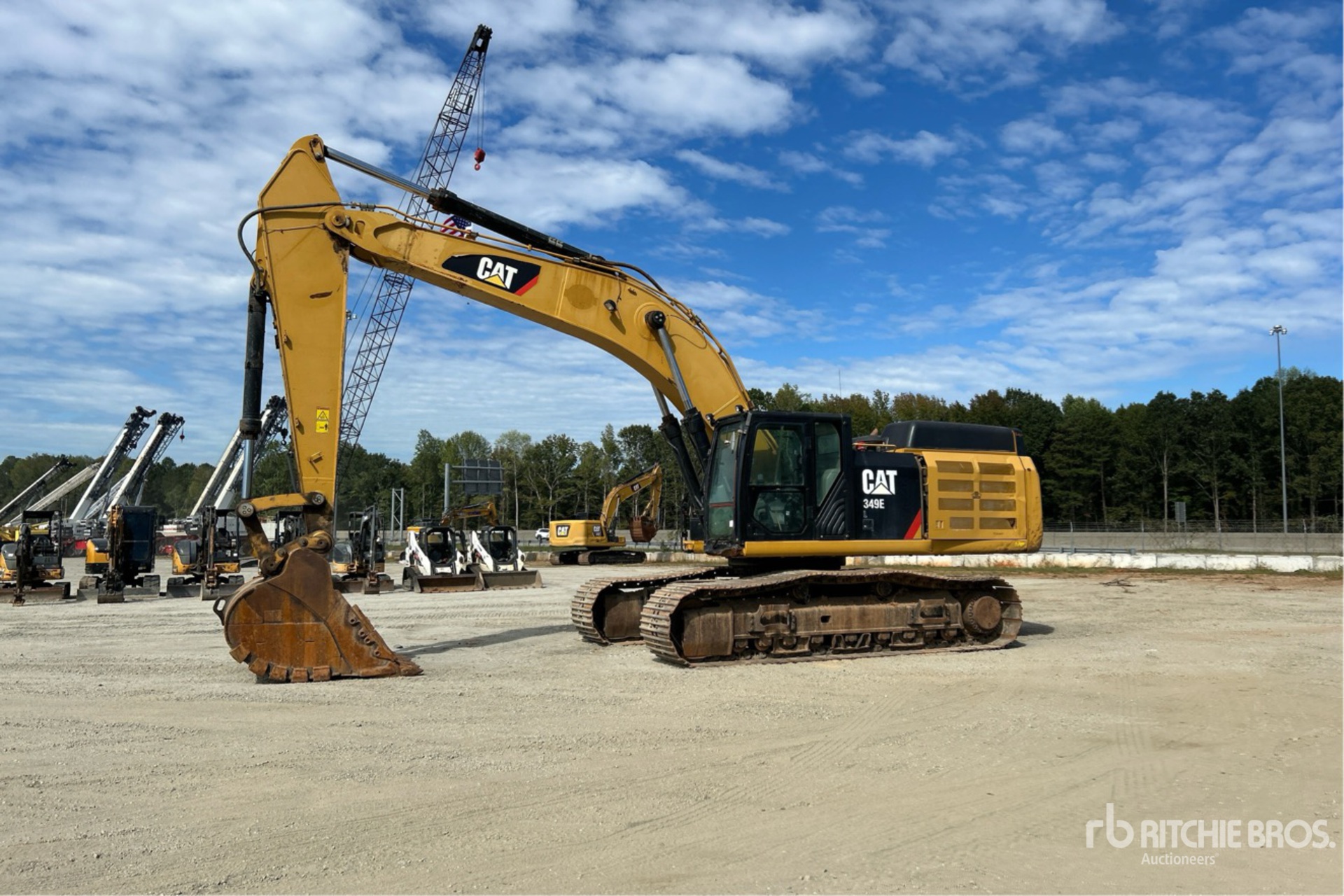 2013 Cat 349E L Tracked Excavator