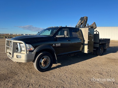 2014 Fassi F80A.0.24 8046 lb Knuckle Boom on 2014 Ram 5500HD 4x4 Crew Cab Boom Truck