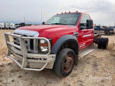 2008 Ford F-550 XLT 4x4 Cab and Chassis (Inoperable)