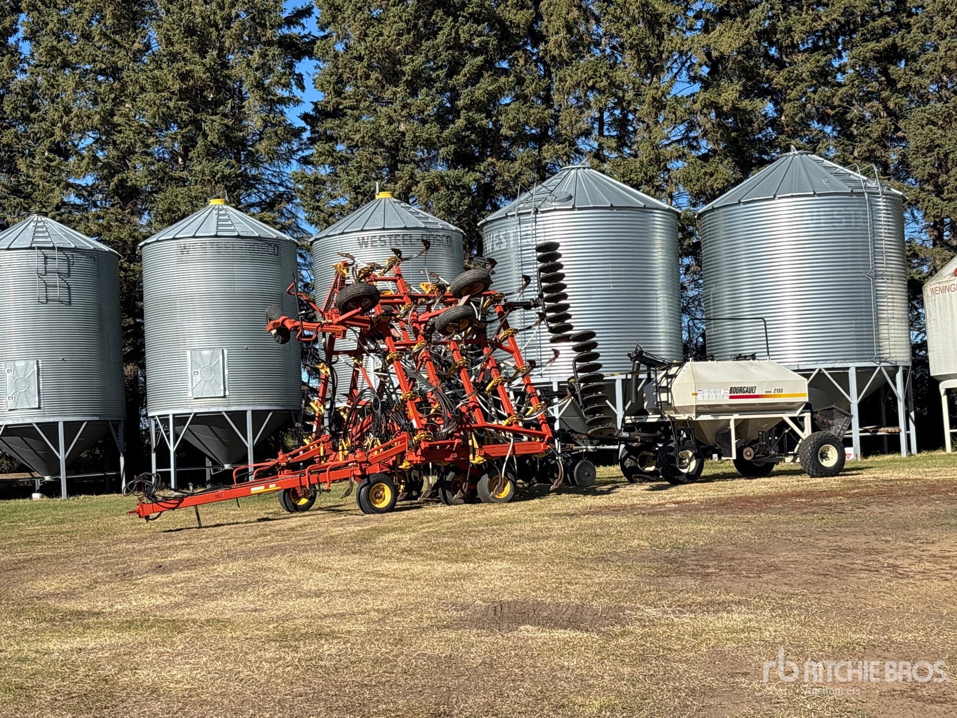 1997 Bourgault 8810 40 ft Air Seeder
