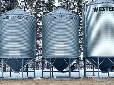 Westeel-Rosco 146 +/- 2300 bu 6 Ring Hopper Contenedor de grano