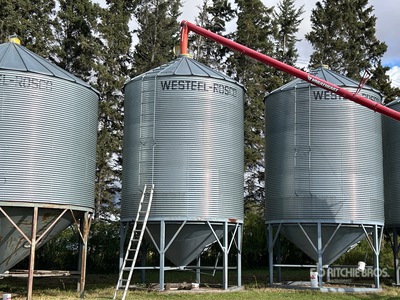 Westeel-Rosco 146 +/- 2300 bu 6 Ring Hopper Grain Bin